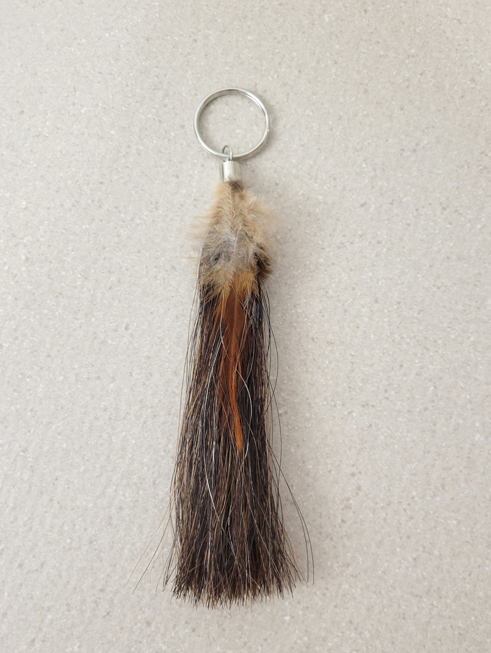 Horse Hair | Average Tassel Keychain